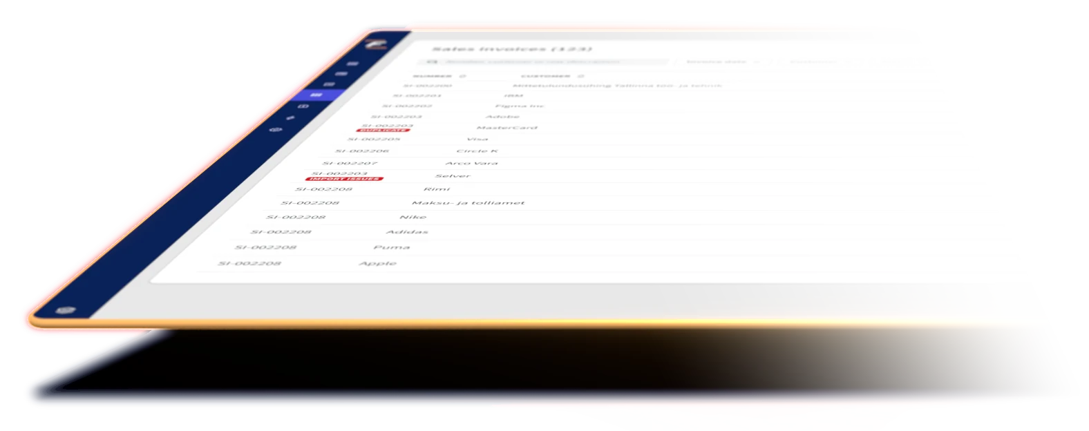 Fitek platformos ekranas: sąskaitų valdymo apžvalga